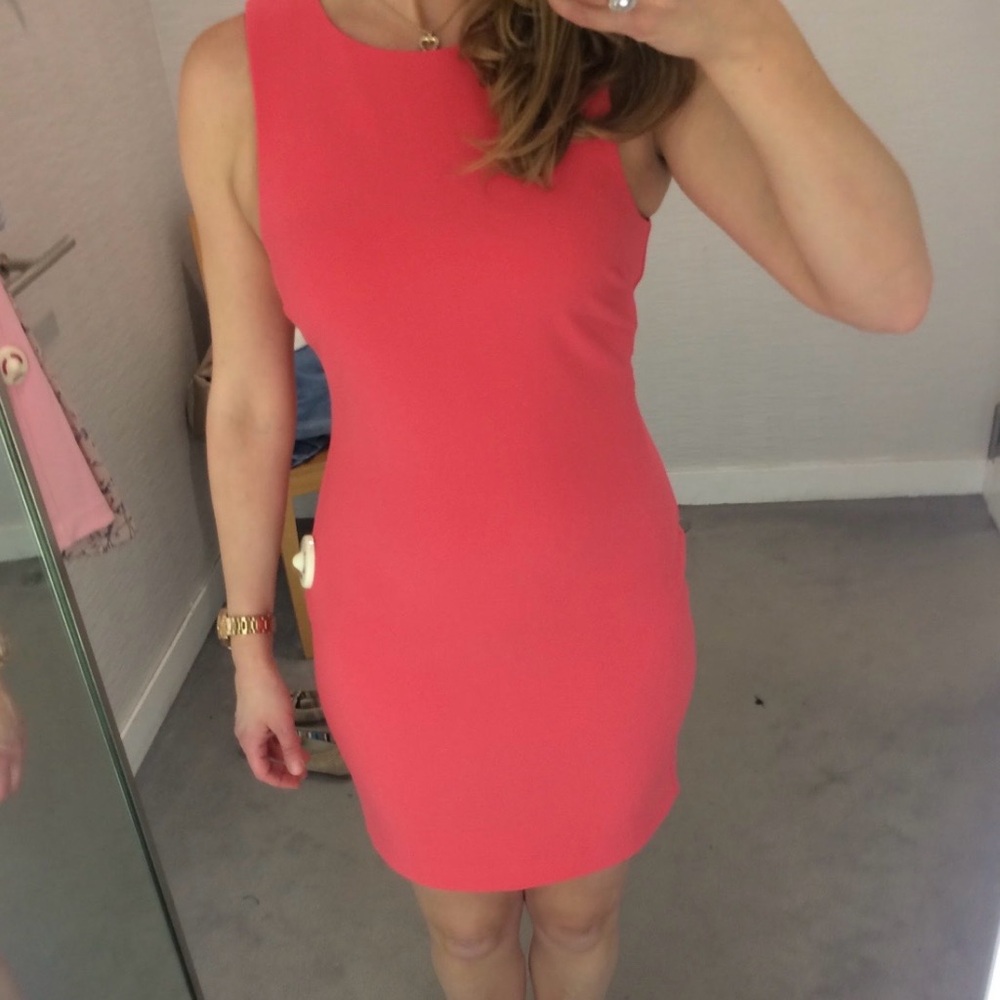 Likely Manhattan Sleeveless Dress Flamingo 8